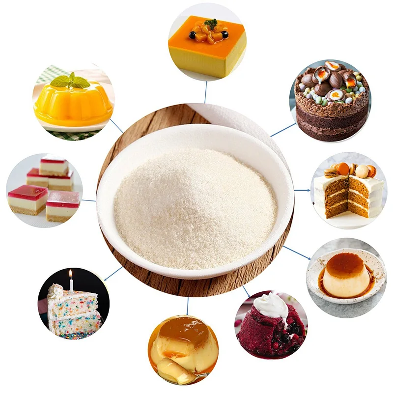 Hot sale High Viscosity Gelatin with Halal Certificate gelatin powder price